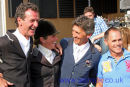 Mark Todd, Caroline Powell, Andrew Nicholson, Blyth Tait